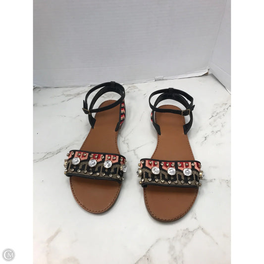 Sandals Flats By Vince Camuto In Multi-colored, Size: 10