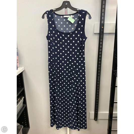 Dress Casual Midi By Susan Graver In Polkadot Pattern, Size: Xs