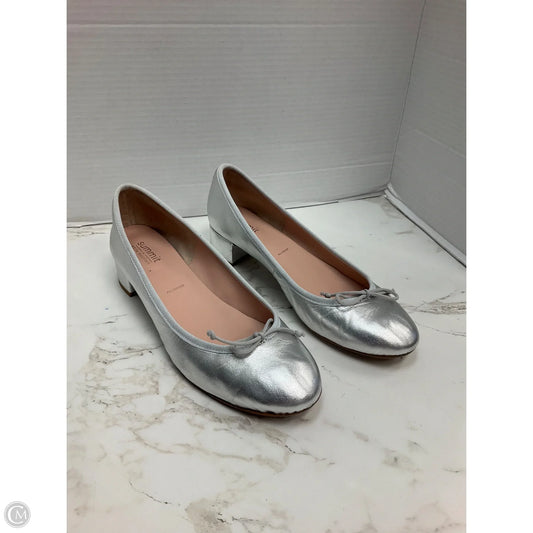 Shoes Heels Block By White Mountain In Silver, Size: 11