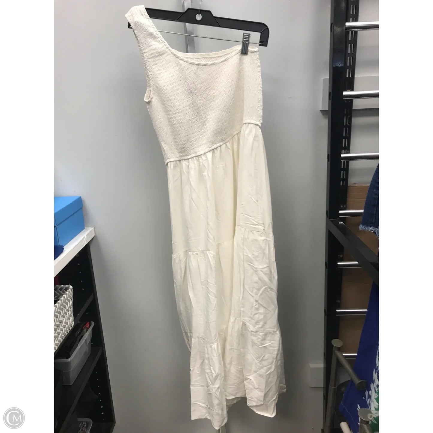Dress Casual Midi By Zesica In Cream, Size: M
