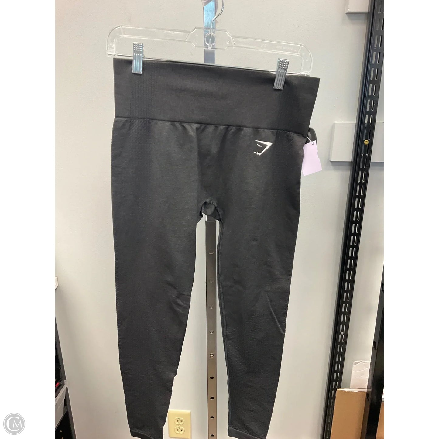Athletic Leggings By Gym Shark In Black, Size: M