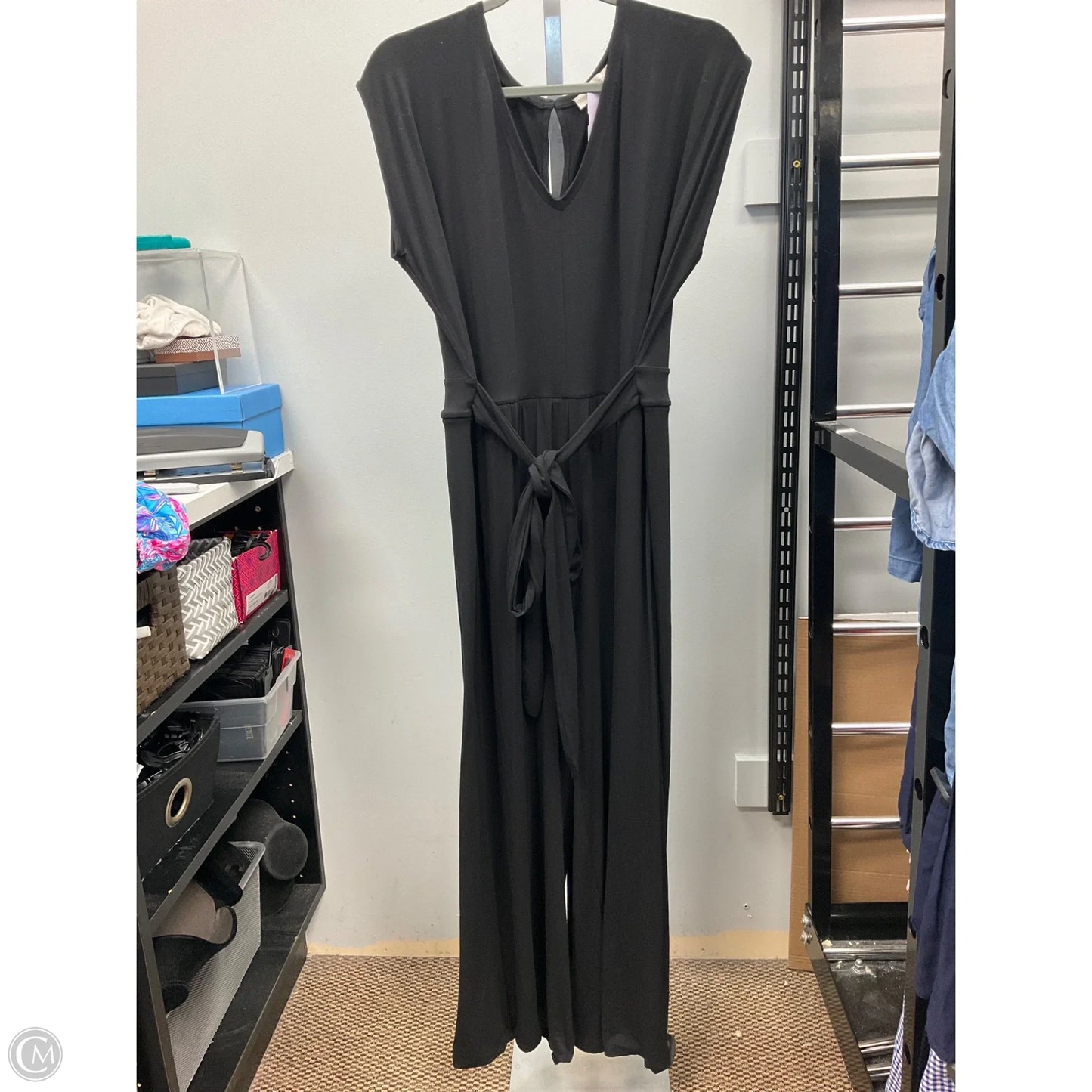 Jumpsuit By Loft In Black, Size: L