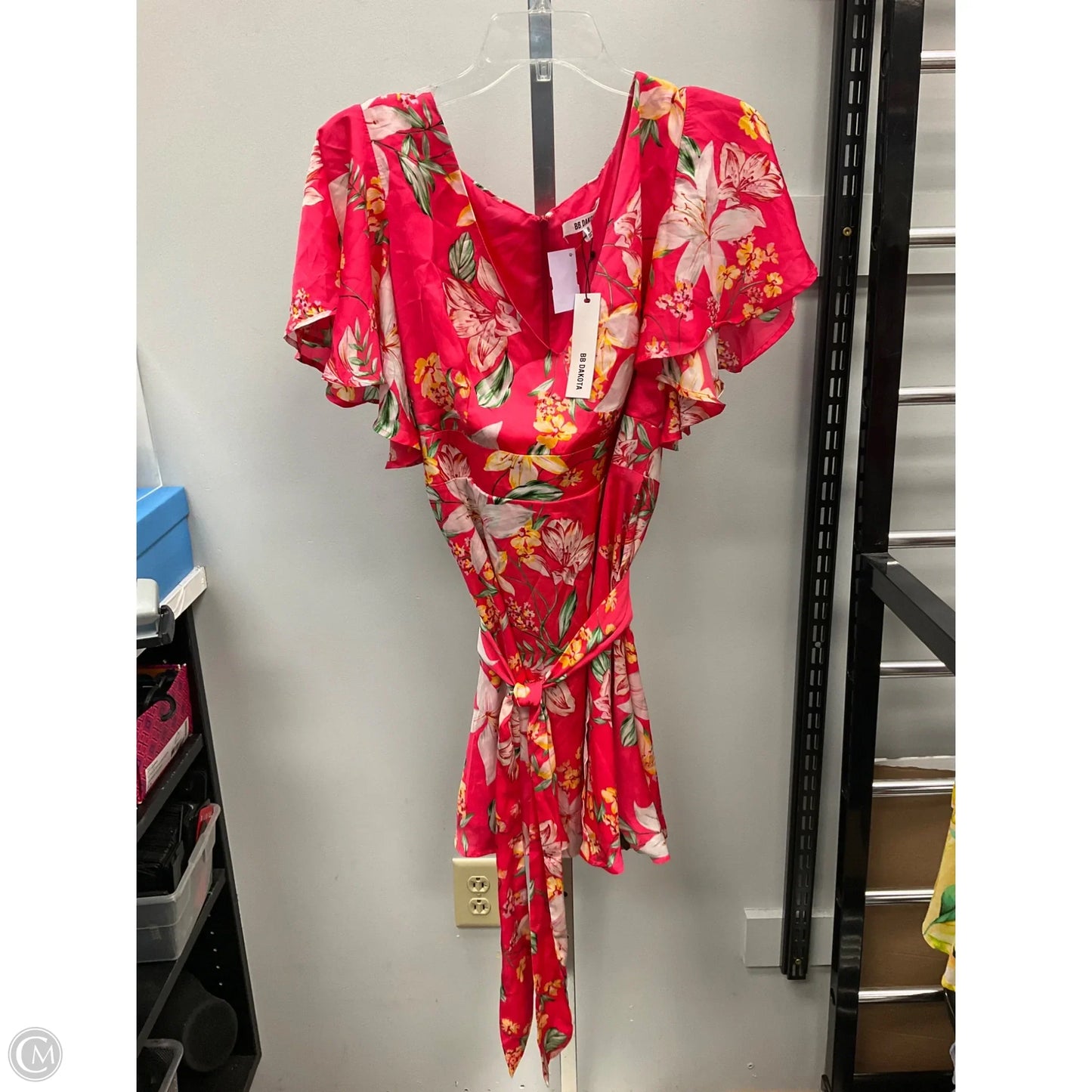 Dress Casual Short By Bb Dakota In Floral Print, Size: 8