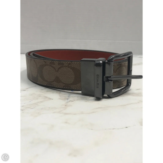 Belt Designer By Coach, Size: Large