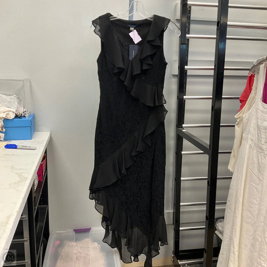 Dress Party Midi By Tommy Hilfiger In Black, Size: 2