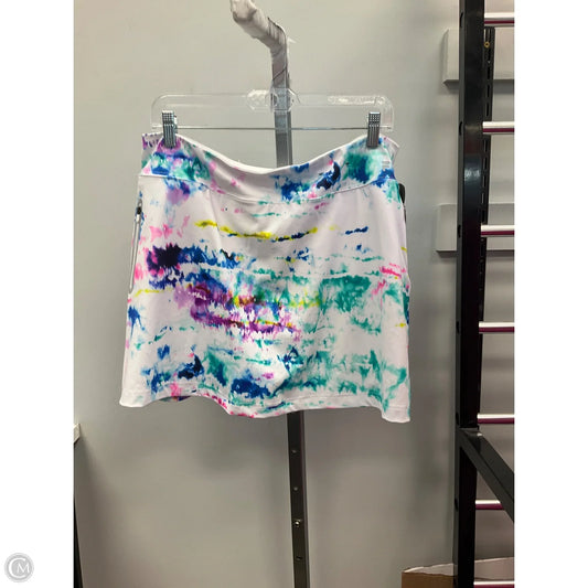 Athletic Skort By Fila In Multi-colored, Size: Xl