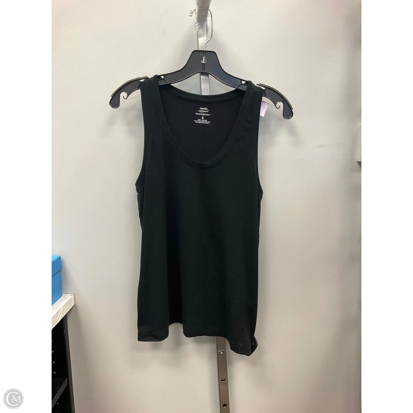 Tank Top By Banana Republic In Black, Size: M