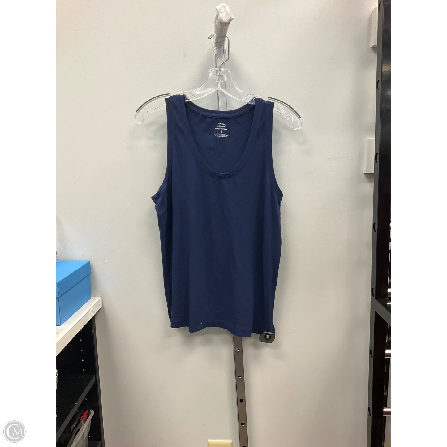 Tank Top By Banana Republic In Navy, Size: M