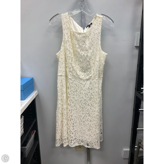 Dress Party Short By Apt 9 In Cream, Size: 16