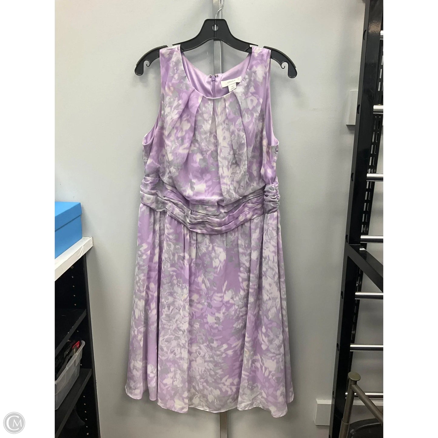 Dress Casual Short By Cj Banks In Purple, Size: 14