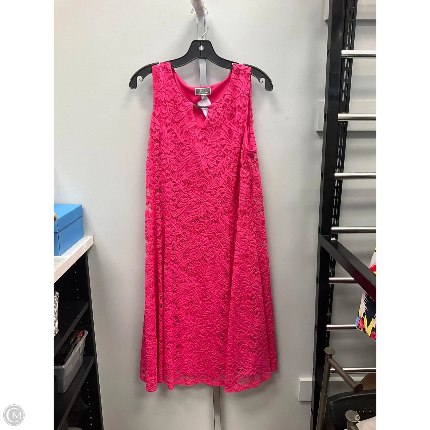 Dress Party Short By Jm Collections In Pink, Size: L