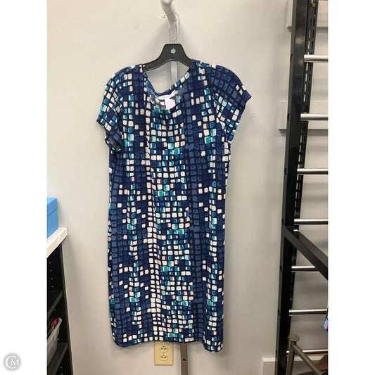 Dress Casual Short By Nine West In Blue, Size: L