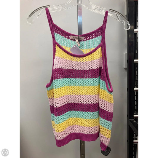 Top Sleeveless By Bcbgeneration In Multi-colored, Size: L