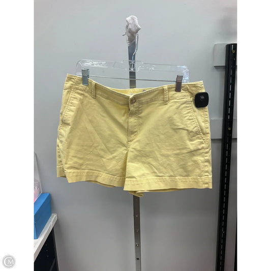 Shorts By Loft In Yellow, Size: 12