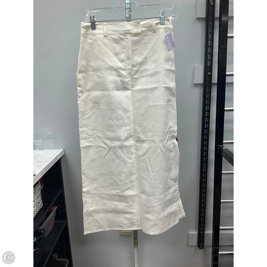 Skirt Midi By Jones New York In White, Size: 6