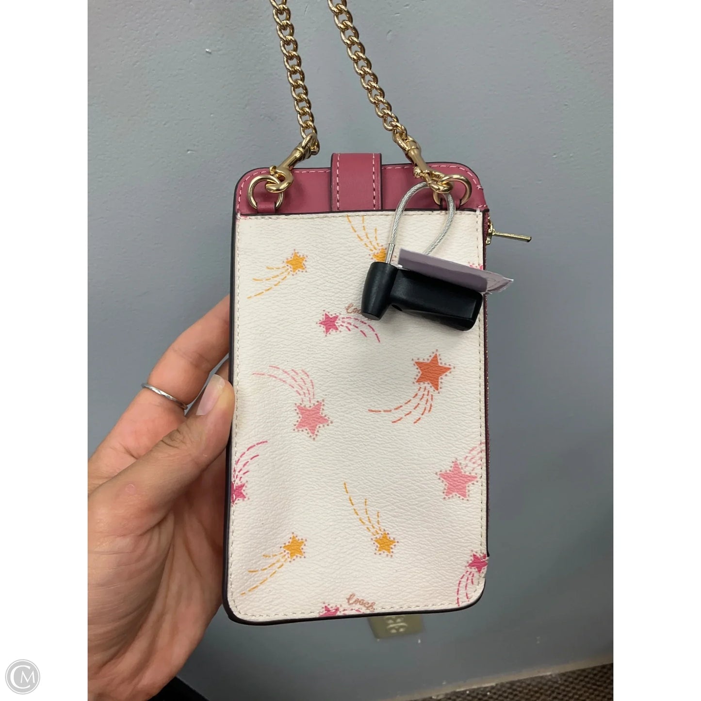 Phone Case Designer By Coach, Size: Small
