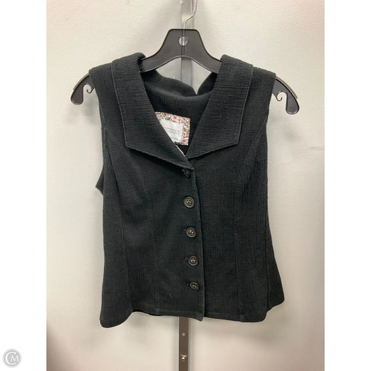 Top Sleeveless By Anthropologie In Black, Size: S