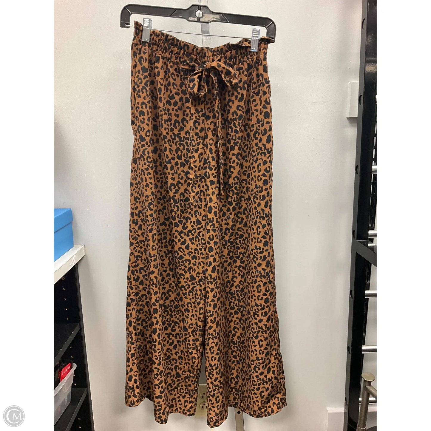 Pants Wide Leg By Sienna Sky In Animal Print, Size: S
