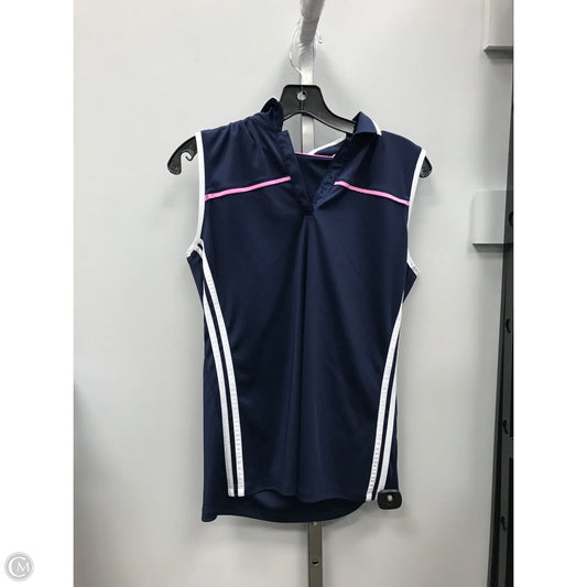 Athletic Tank Top By Callaway In Navy, Size: L