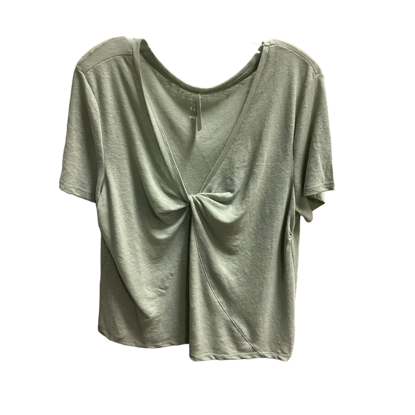 Green Top Short Sleeve A New Day, Size Xl