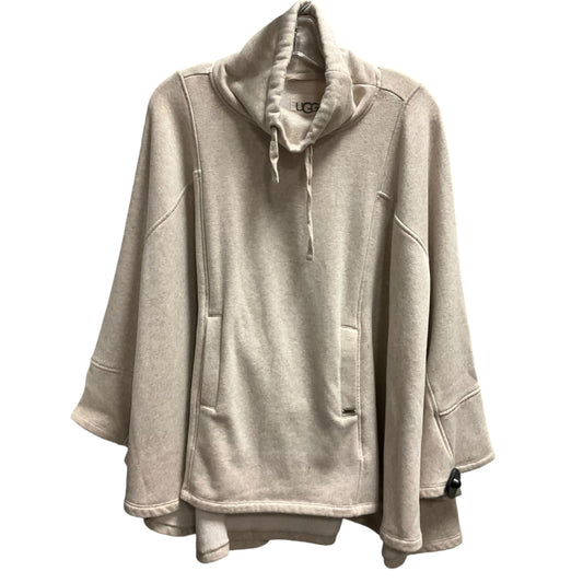 Poncho Designer By Ugg In Beige, Size: Xs