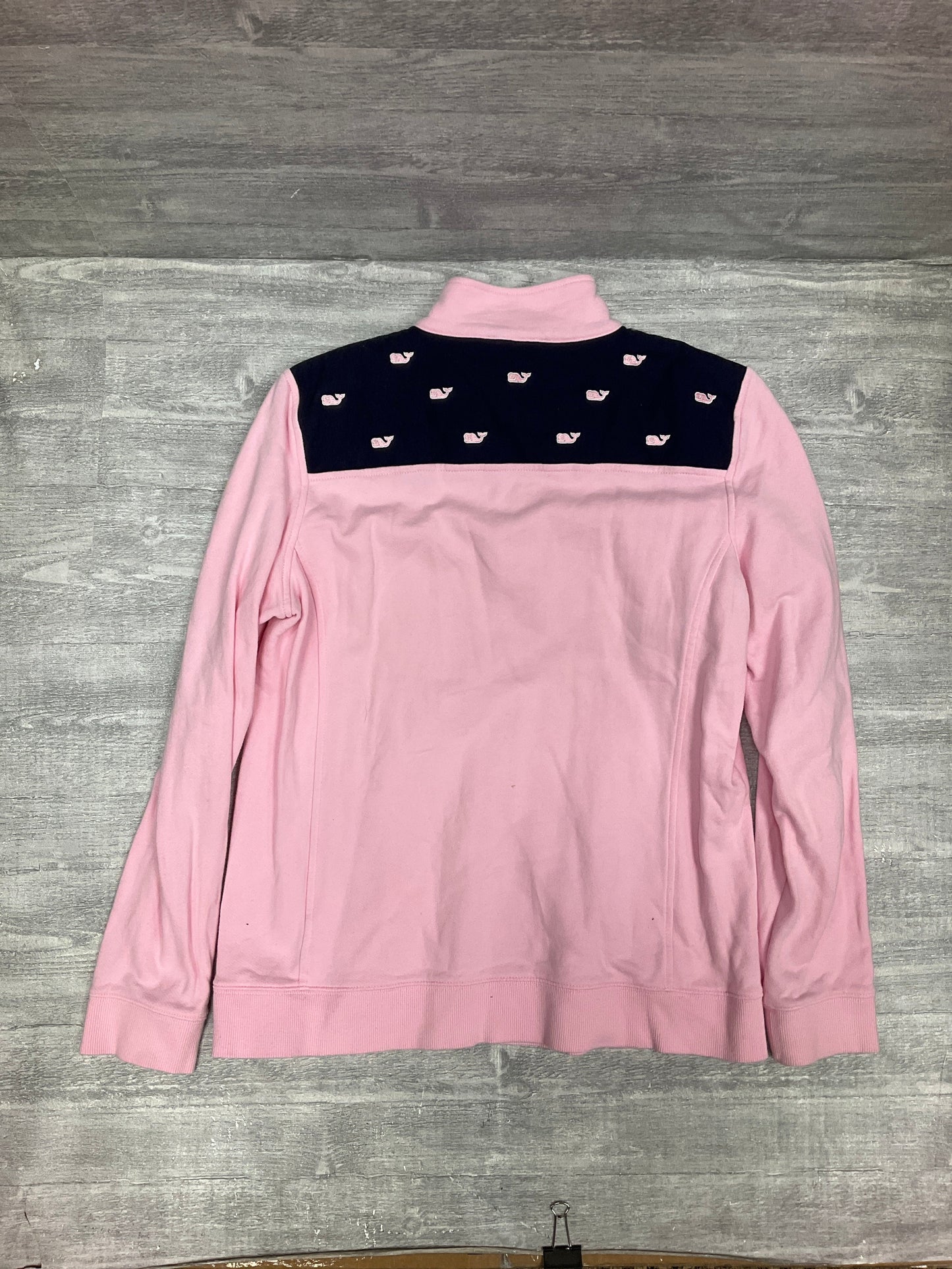 Top Long Sleeve By Vineyard Vines In Pink, Size: M