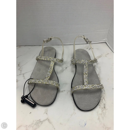 Sandals Flats By Aeropostale In Grey, Size: 8.5