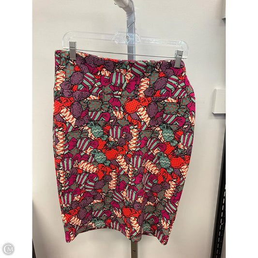Skirt Midi By Lularoe In Multi-colored, Size: L