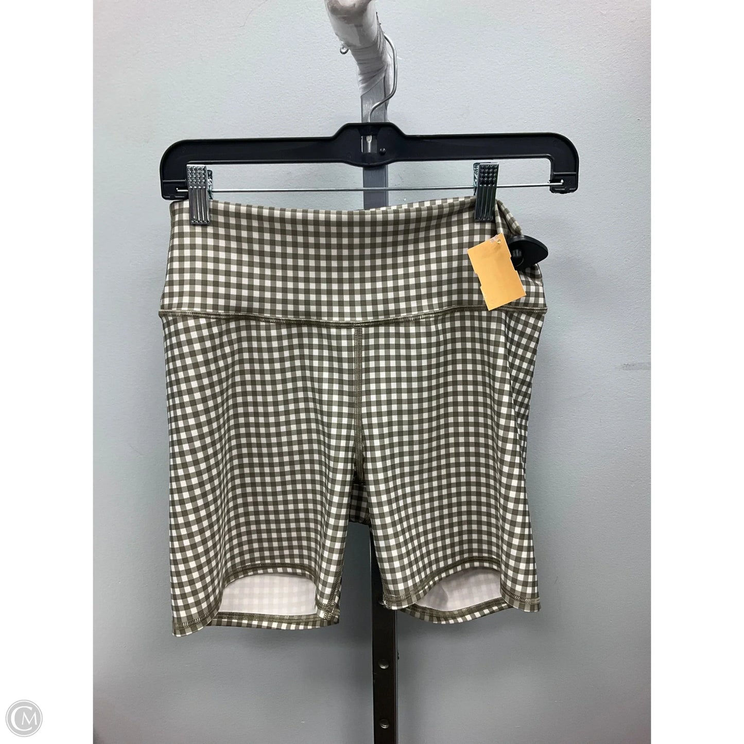 Athletic Shorts By Alo In Checkered Pattern, Size: L