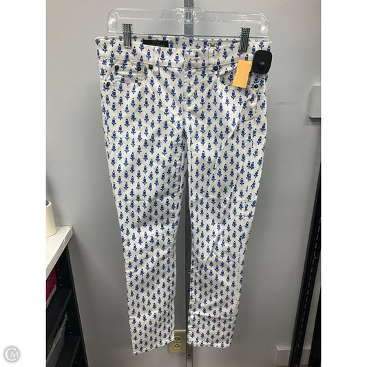 Pants Other By J. Crew In Blue & White, Size: 2