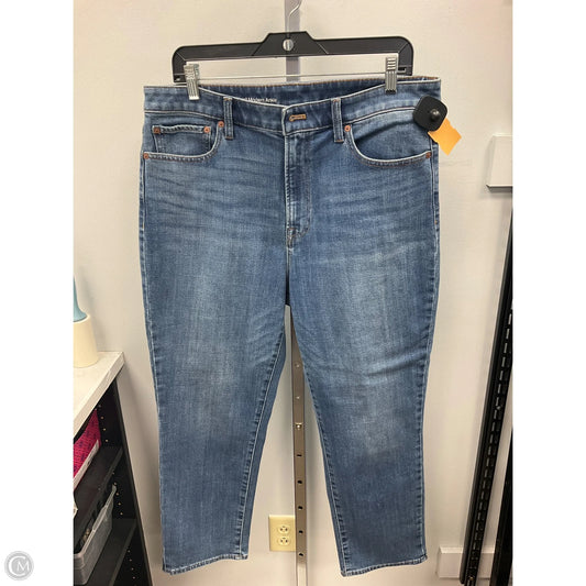 Jeans Straight By Talbots In Blue, Size: 14