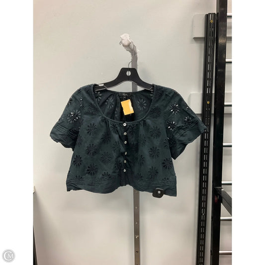 Top Short Sleeve By Rails In Black, Size: S