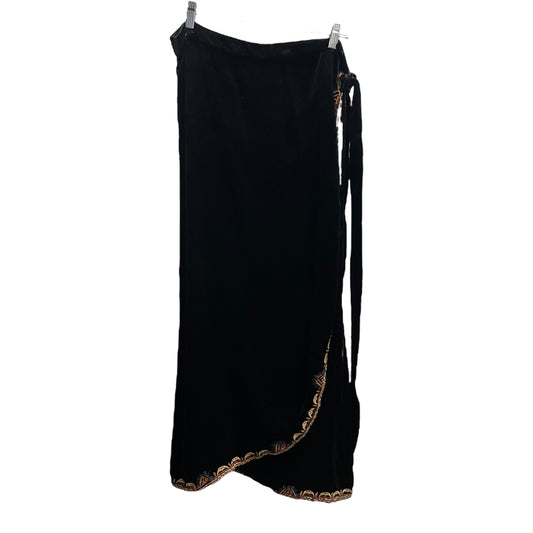 Skirt Maxi By Jw In Black, Size: Xl