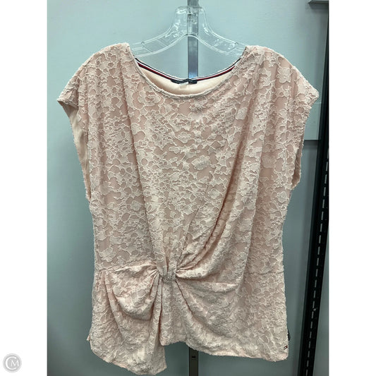 Top Sleeveless By Tommy Hilfiger In Pink, Size: Xl