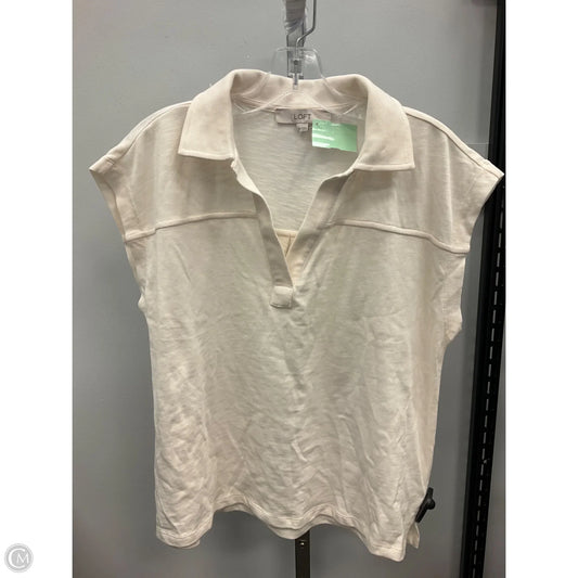 Top Short Sleeve Basic By Old Navy In White, Size: S