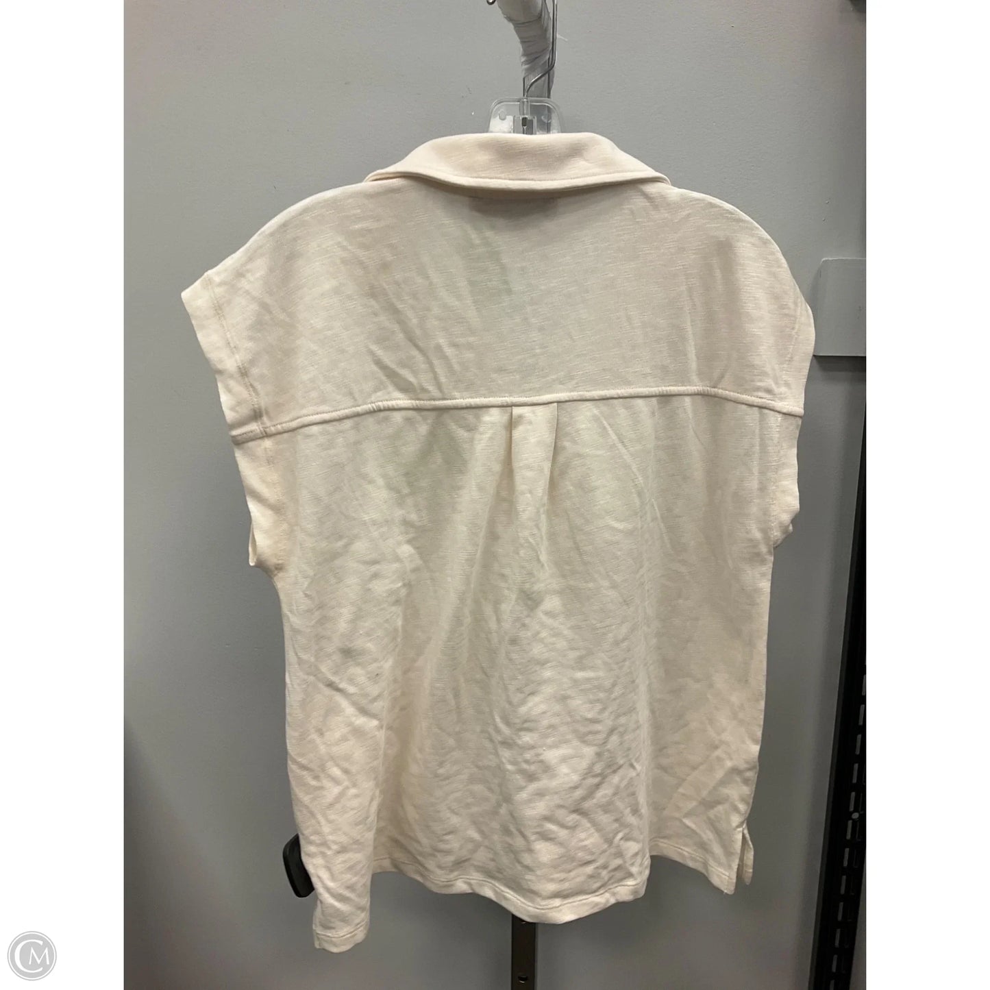 Top Short Sleeve Basic By Old Navy In White, Size: S