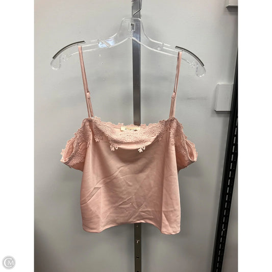 Top Cami By Blue Tassel In Pink, Size: Xl