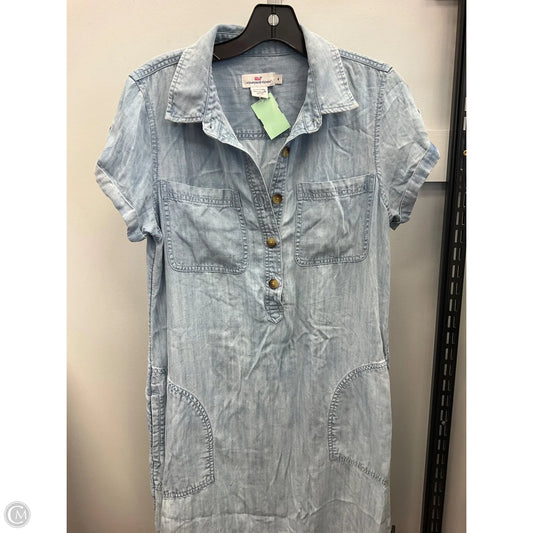 Dress Casual Short By Vineyard Vines In Blue Denim, Size: 4