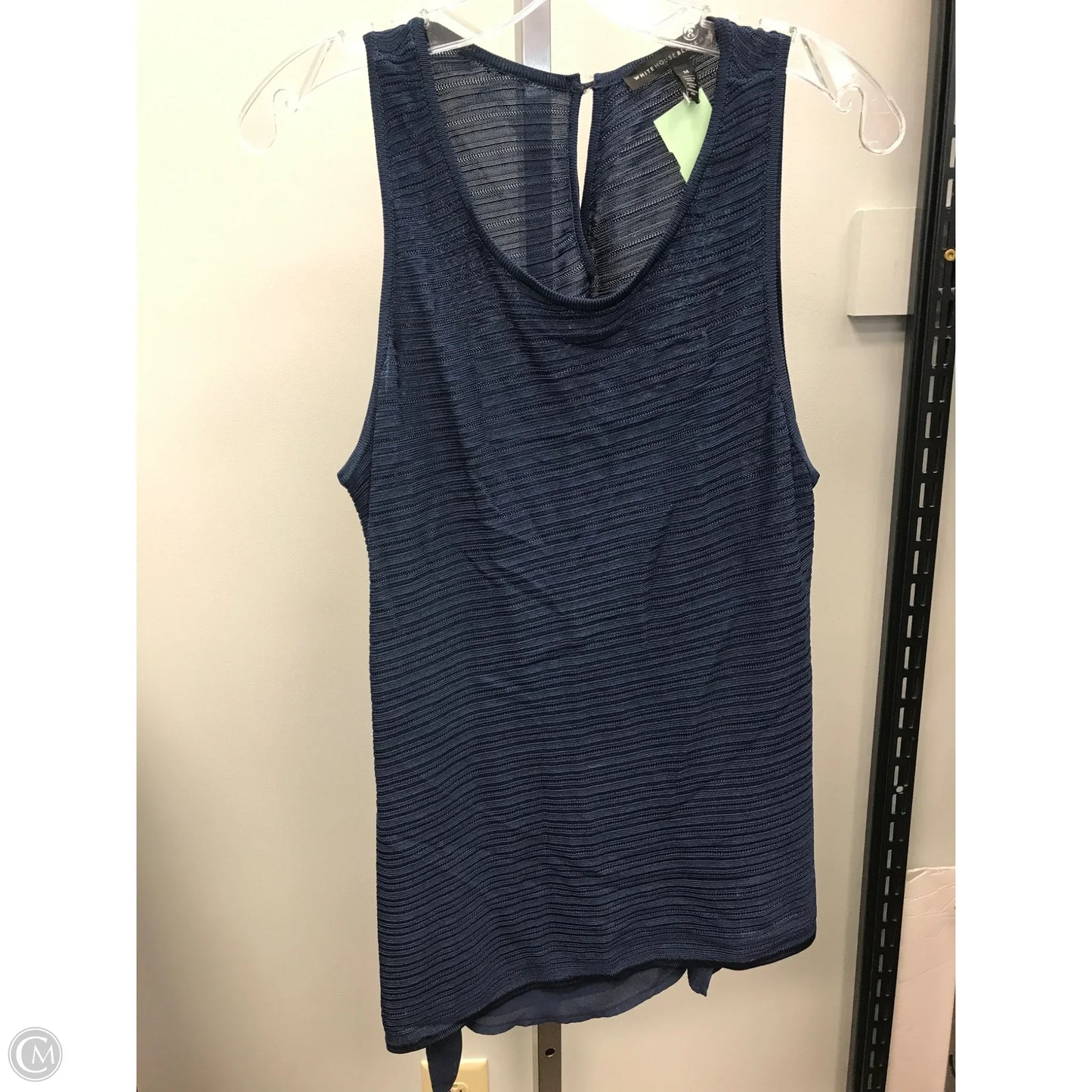 Top Sleeveless By White House Black Market In Blue, Size: M