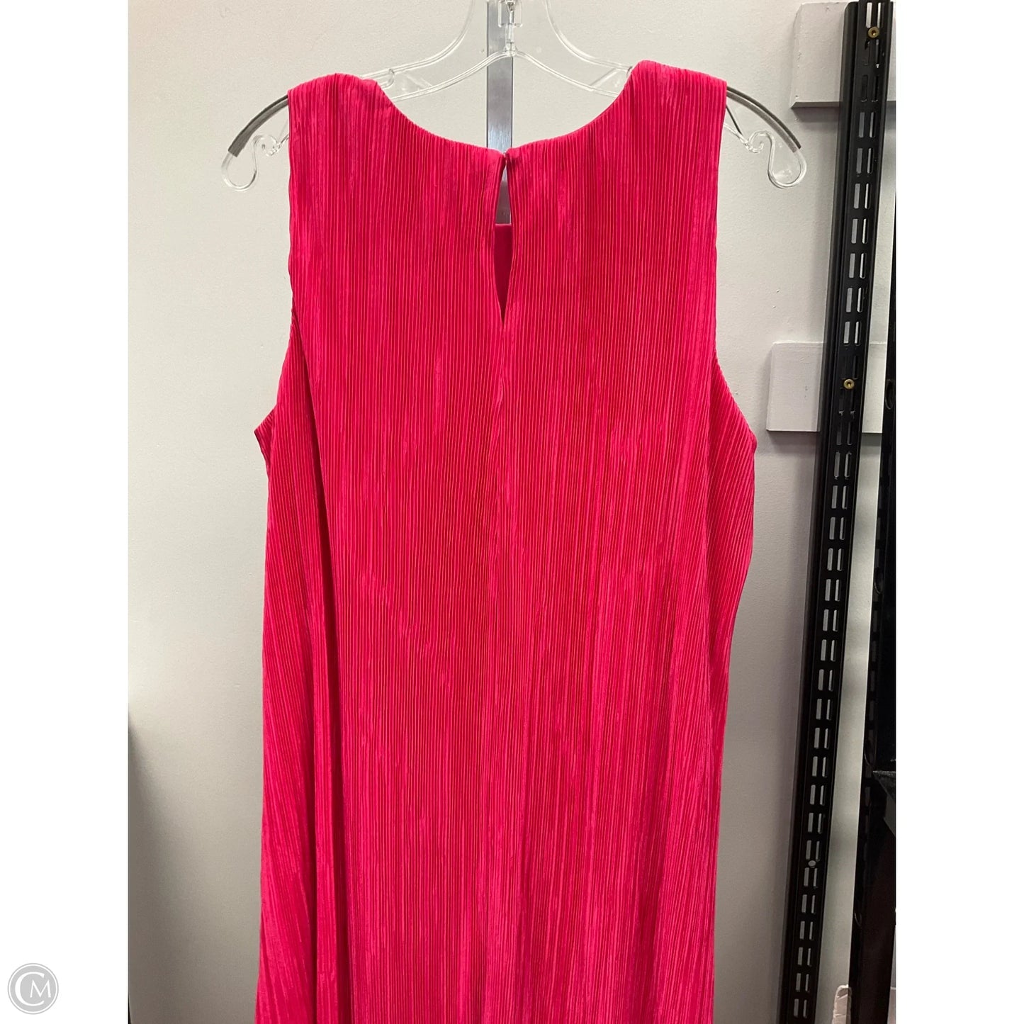 Dress Casual Short By Anne Klein In Pink, Size: L