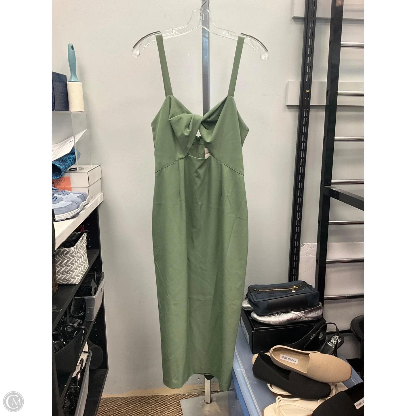 Dress Party Midi By Bhldn In Green, Size: 4