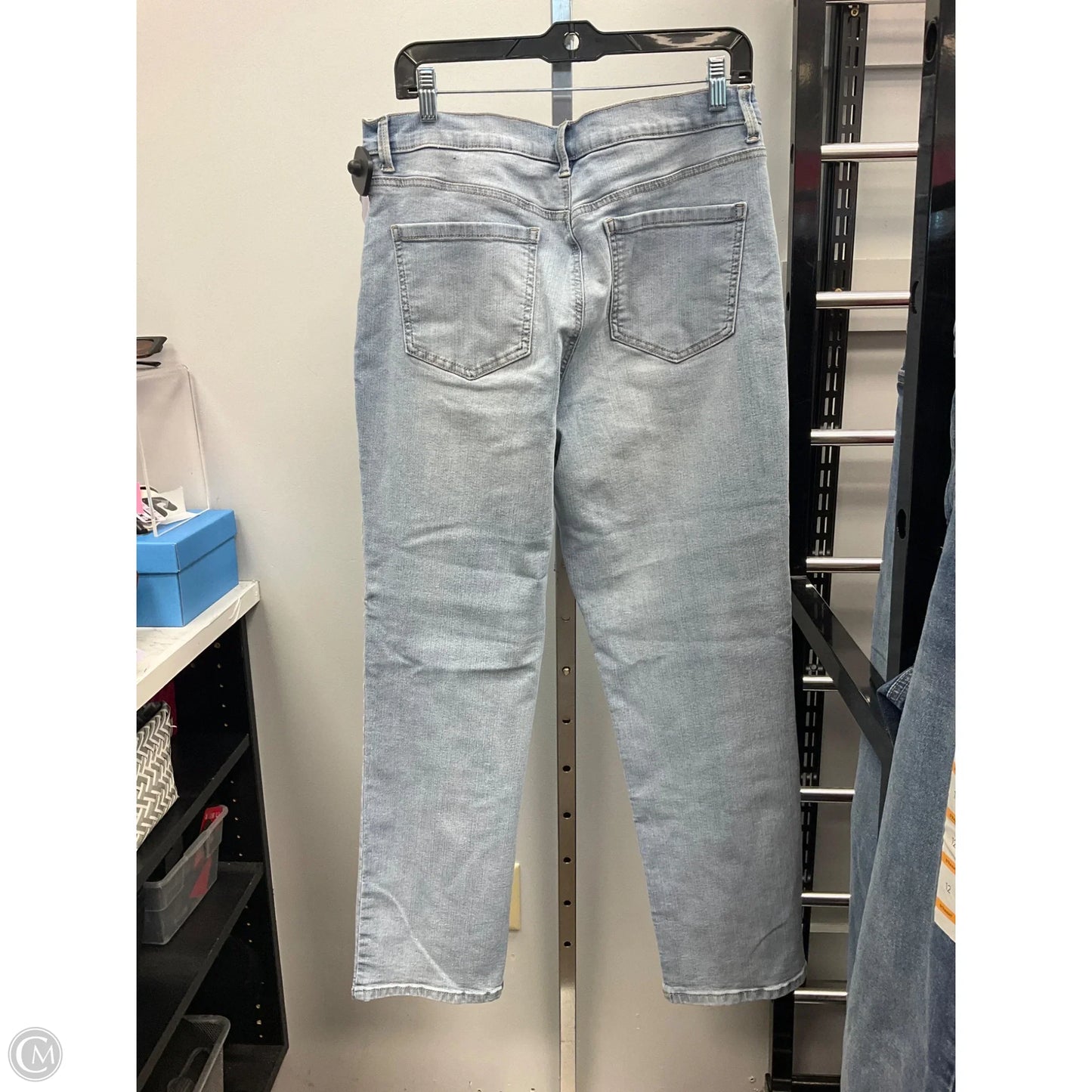Jeans Straight By Gloria Vanderbilt In Blue, Size: 14
