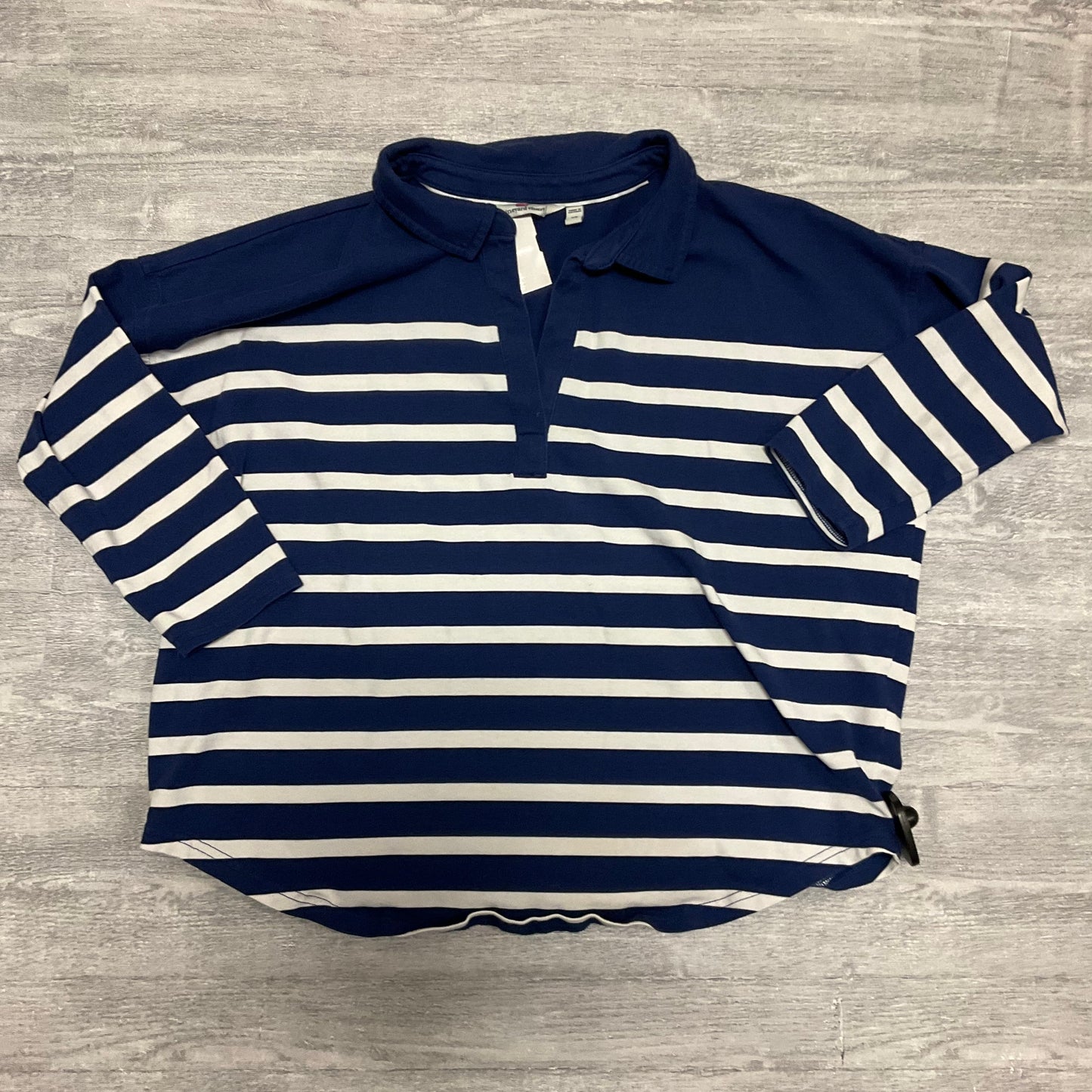 Top 3/4 Sleeve By Vineyard Vines In Striped Pattern, Size: Xs