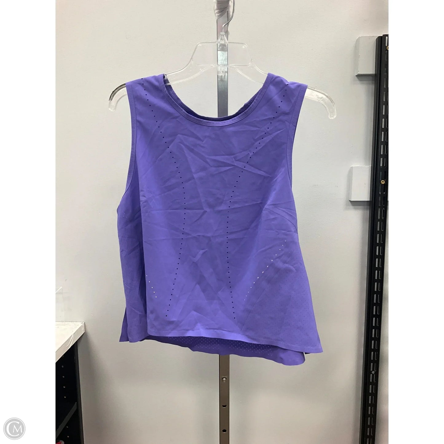 Athletic Tank Top By Lululemon In Purple, Size: 12