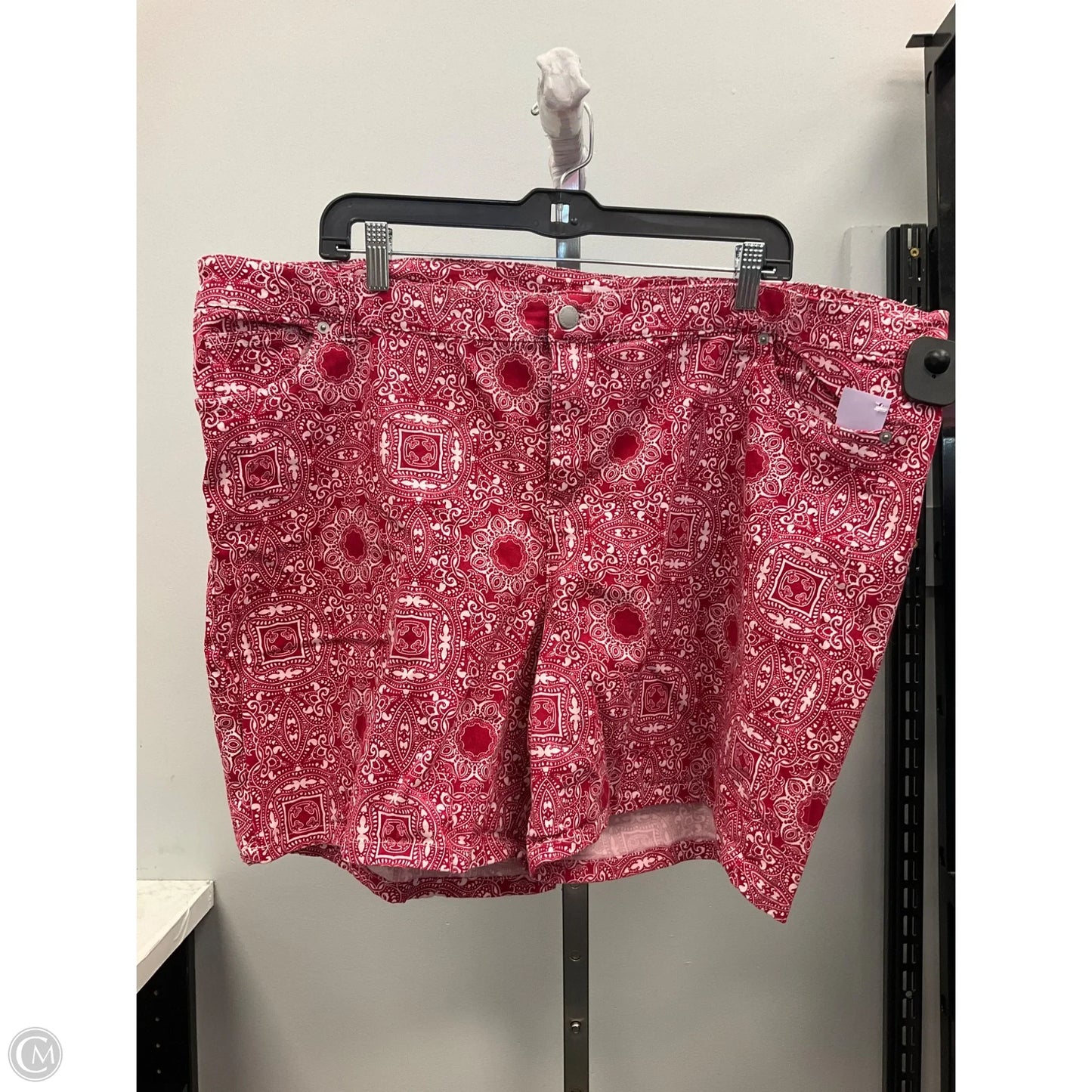 Shorts By Westport In Paisley Print, Size: 20