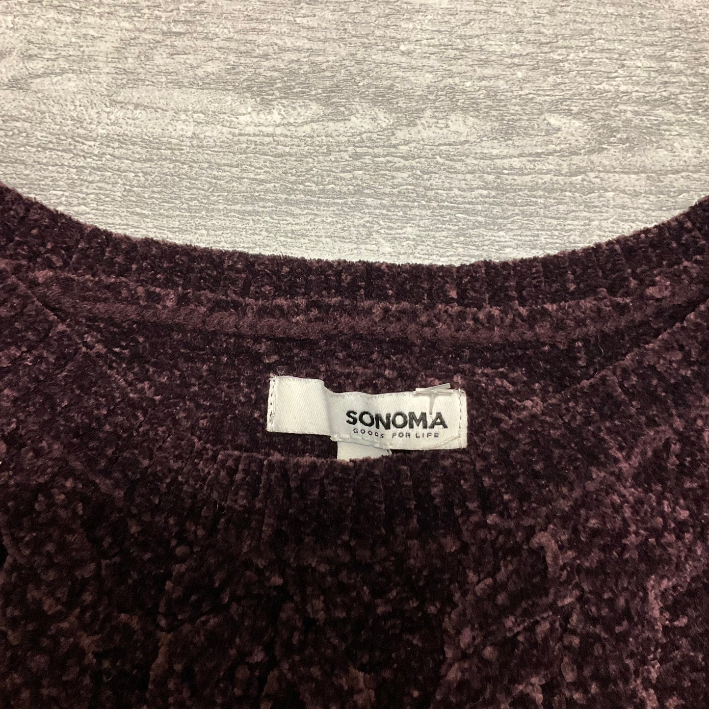 Sweater By Sonoma In Purple, Size: M