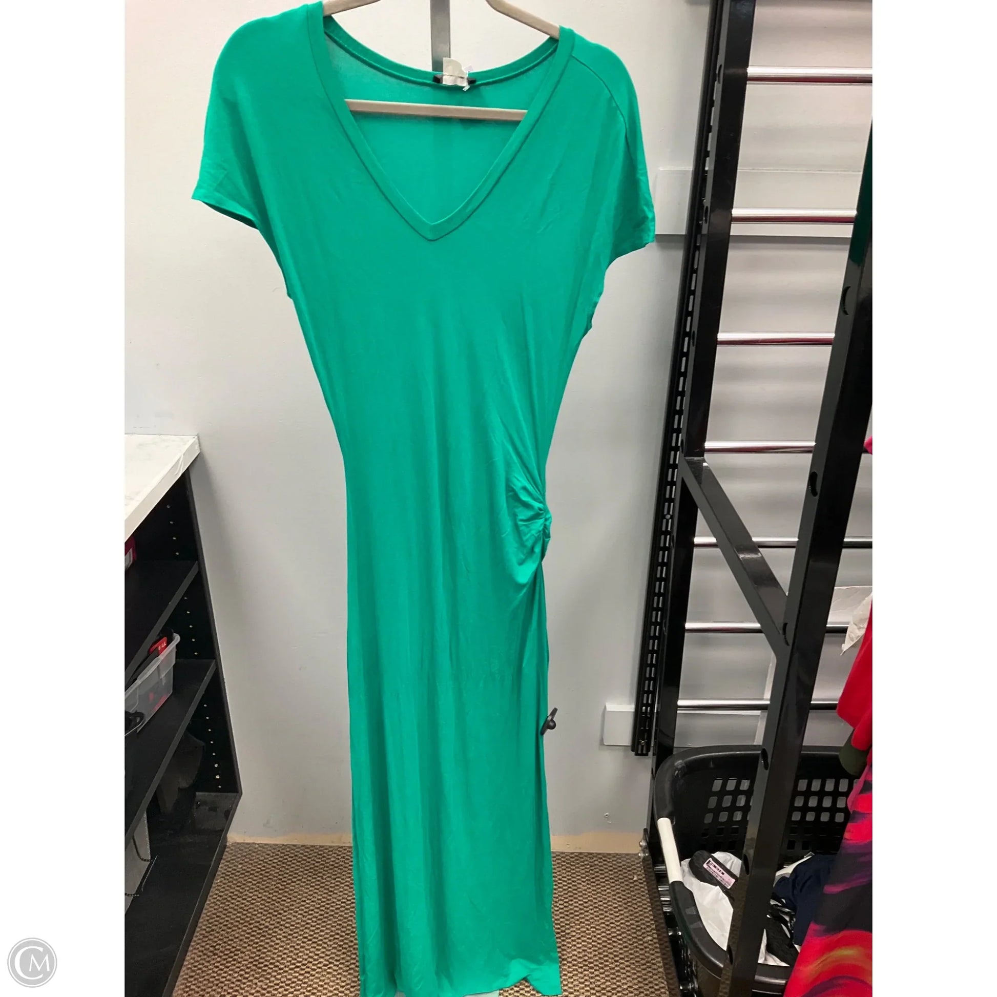 Dress Casual Maxi By Venus In Green, Size: M