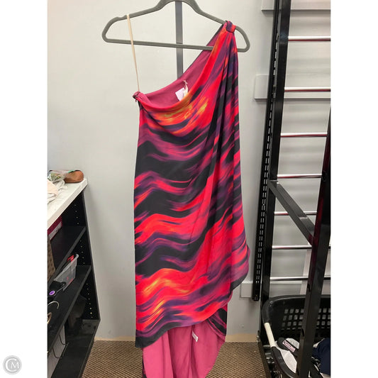 Dress Party Long By Halston Heritage In Multi-colored, Size: L