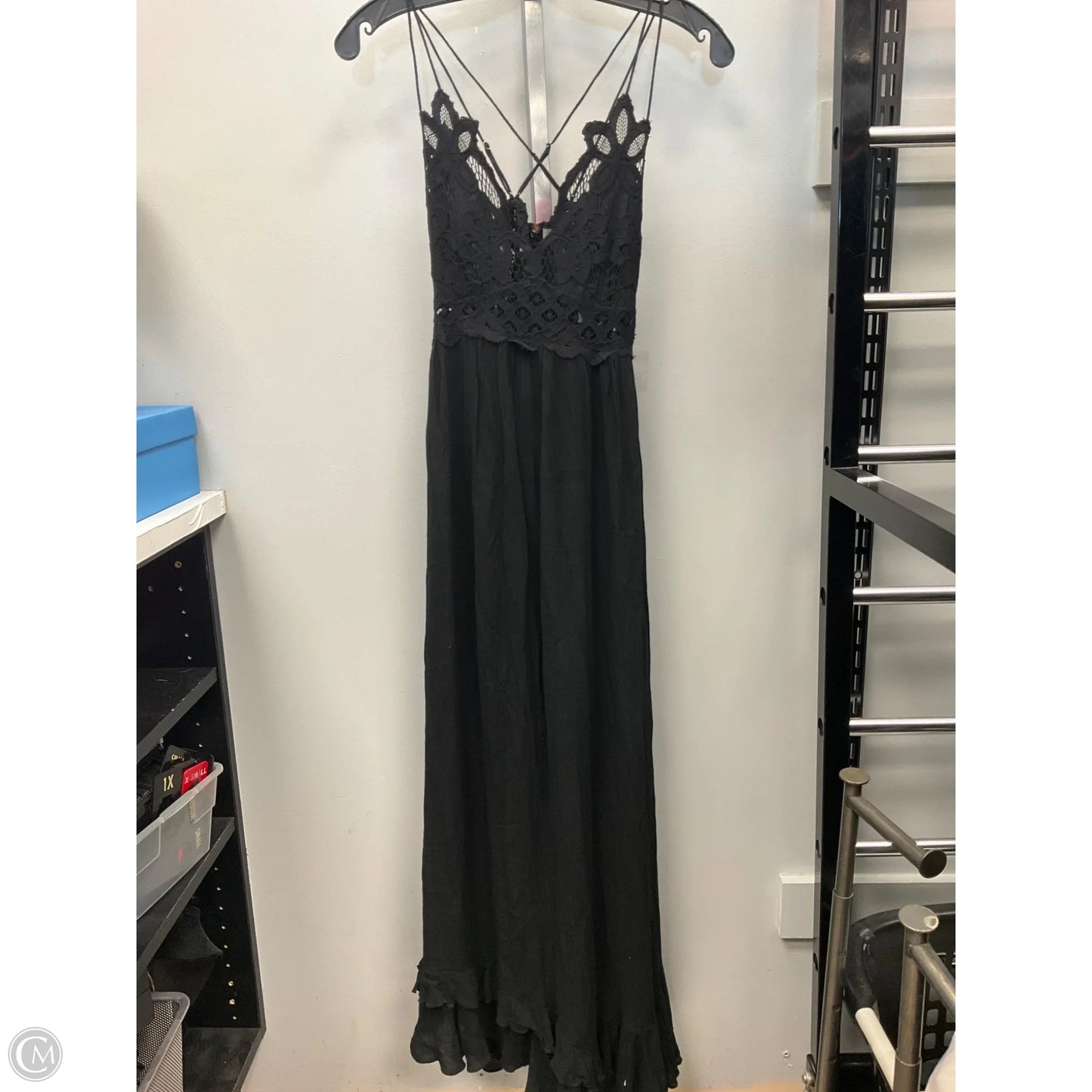 Dress Casual Maxi By Clothes Mentor In Black, Size: S