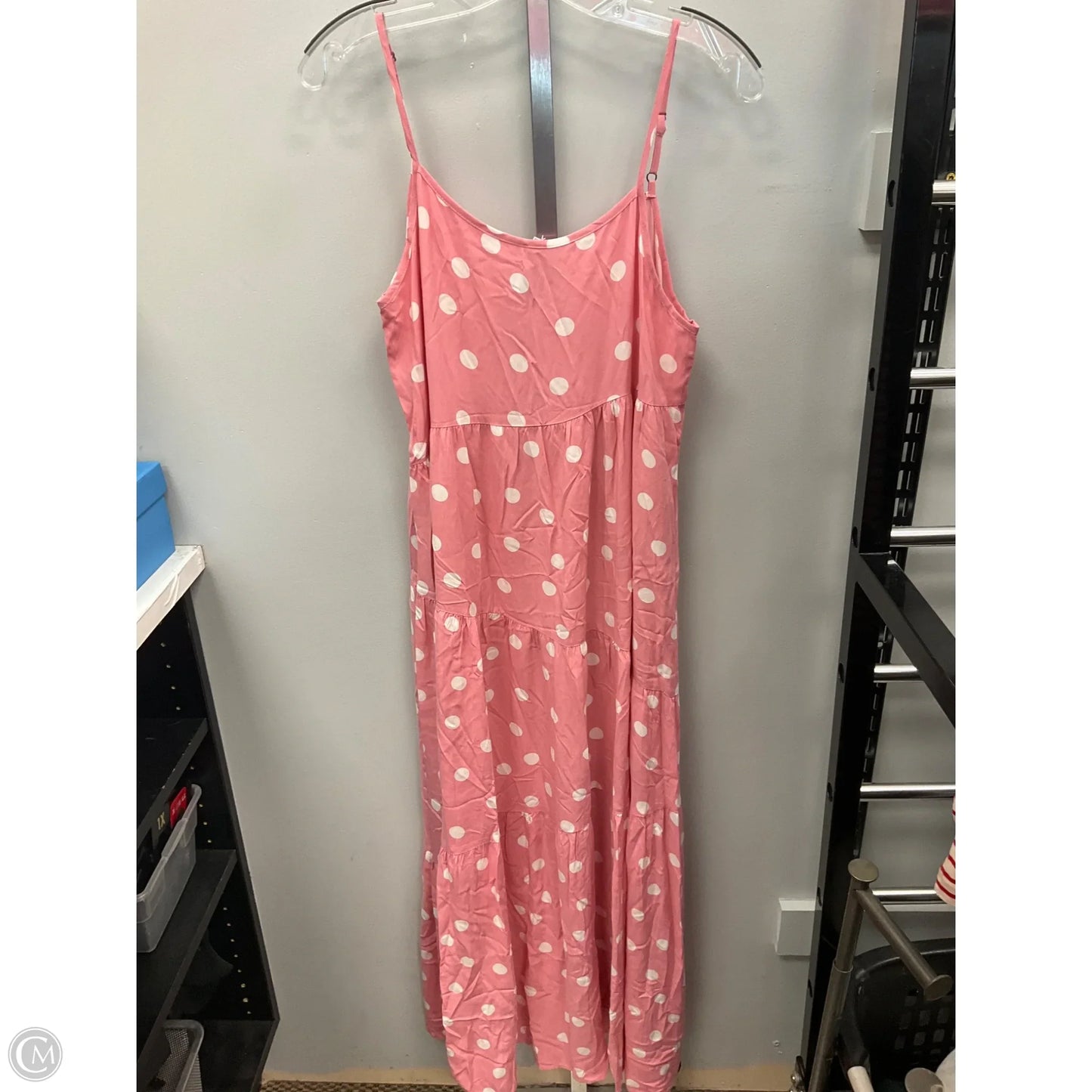 Dress Casual Midi By Anrabess In Pink, Size: S